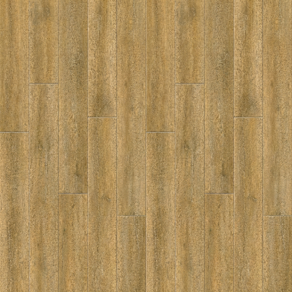 Wooden flooring with a warm brown color and visible grain pattern.