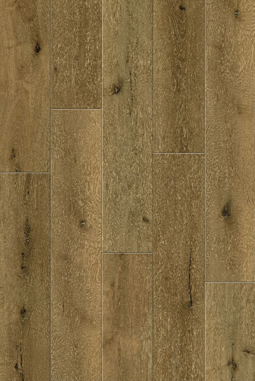 Close-up of wooden flooring with a natural finish